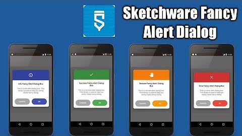 Fancy Alert Dialog Animation in Sketchware with XML Editor Pro