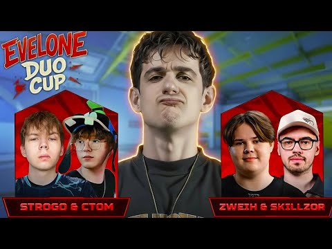 ЭВЕЛОН НОВЫЙ ТУРНИР 2 на 2 КС2 #3 / СТРОГО и КТОМ vs ЗВЕЙХ и СКИЛЗОР / EVELONE CS2 STROGO CT0M