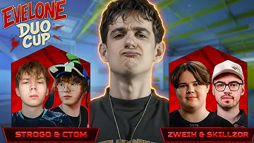 ЭВЕЛОН НОВЫЙ ТУРНИР 2 на 2 КС2 #3 / СТРОГО и КТОМ vs ЗВЕЙХ и СКИЛЗОР / EVELONE CS2 STROGO CT0M