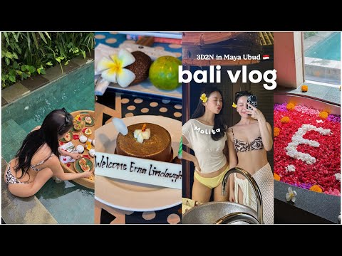 First Time In Bali 🇮🇩🌴 Floating Breakfast + Spa 🌺 3d2n Luxury Stay At Maya Ubud | Erna Limdaugh