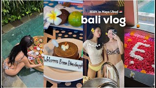 FIRST TIME IN BALI 🇮🇩🌴 floating breakfast + spa 🌺 3D2N luxury stay at Maya Ubud | Erna Limdaugh