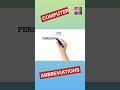 COMPUTER ABBREVIATIONS (FULL FORMS) with images