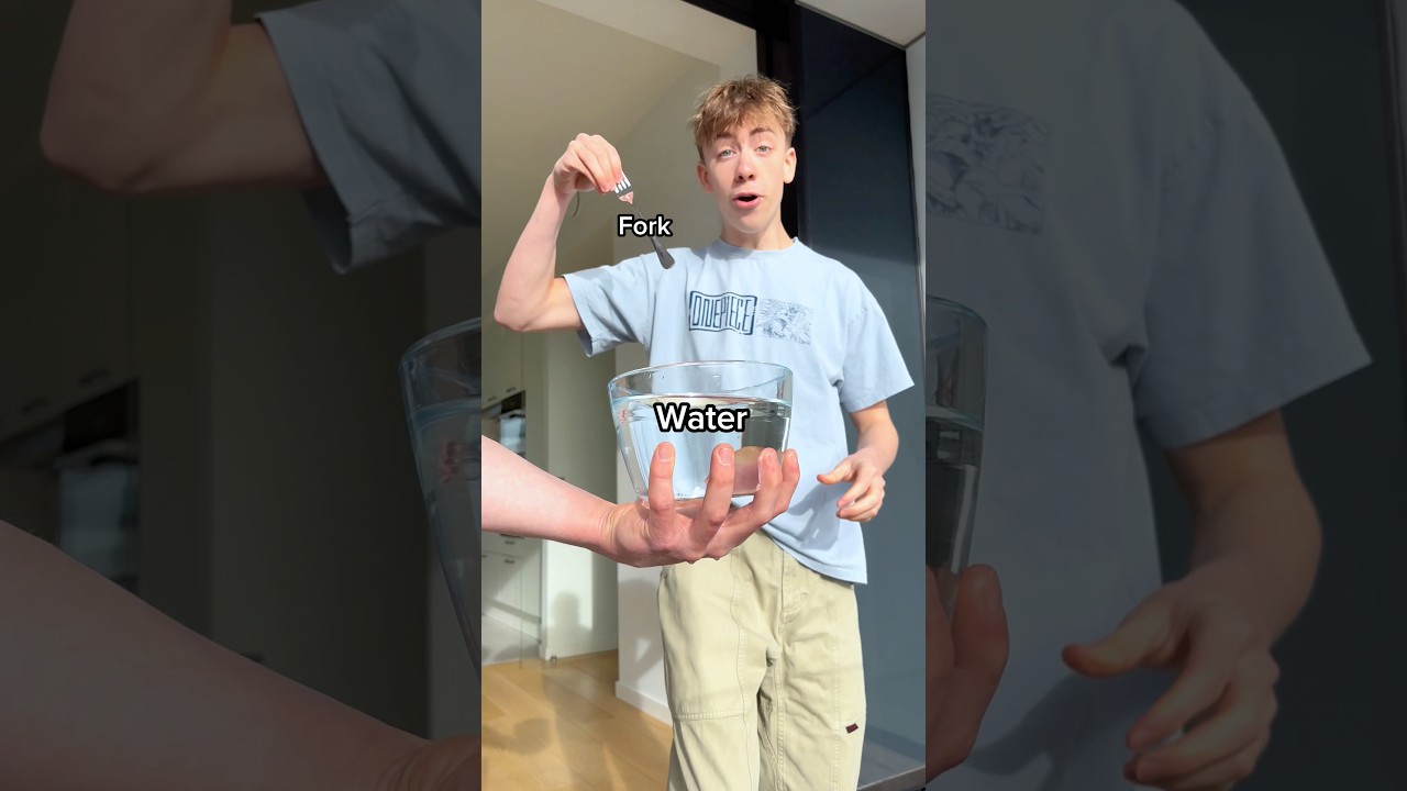 WATER 💧 FORK 🍴 = 🤬 
