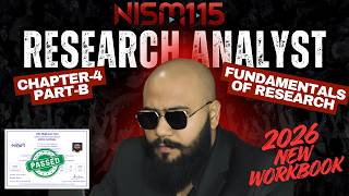 NISM Research Analyst Exam 2026 | FULL COURSE - Chapter 4 - Part- B