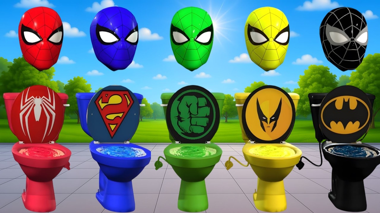 TEBAK GAMBAR is Live I Superhero Dance Gameplay