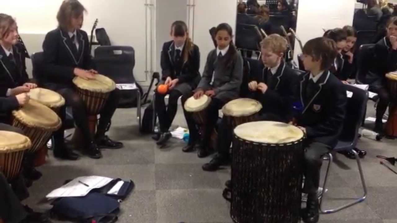 Year 7 African Drumming Unit Group 2 YouTube