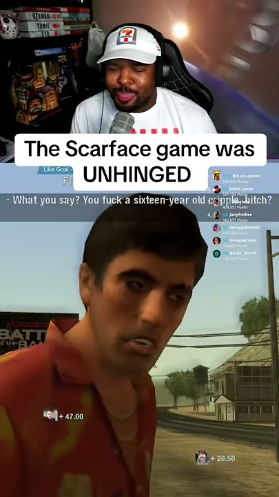 The Scarface game was unhinged. #scarface #scarfacegame #retrogaming
