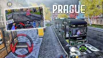 Prague Route 1 | Bus Simulator 2023 Gameplay Walkthrough ( Android/IOS ) #androidgames #bussimulator