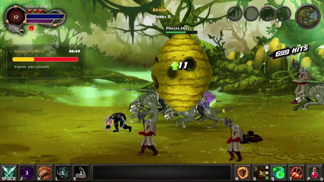 Warriors Of Tengri (PC) - Pinata Hive Mission - Quick Play (2nd Mission)