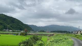 市民農園物語20260812鹿背山から田園風景から加茂駅方面https://ameblo.jp/ueda222/