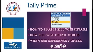 BILL WISE DETAILS TALLY PRIME TAMIL | HOW TO ENABLE (BILL WISE DETAILS | TAMIL TALLY PRIME TUTORIAL