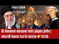 Ali Khamenei Waraanni Reefu Jalqabe Jedhe Isra El Rifatte Misa Elli Fattah Isra El Bobeesse Ali Khamenei Waraanni Reefu Jalqabe Jedhe Isra El Rifatte Misa Elli Fattah Isra El Bobeesse