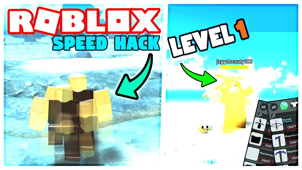 BOOGA BOOGA HACK - SPEED HACK & LEVEL 1 CRAFT (CHEAT ENGINE) ROBLOX ... - 