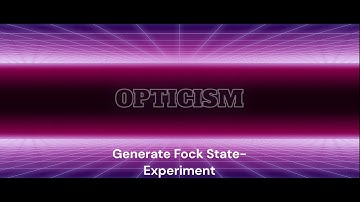 Continuous Variable Quantum Computing with Strawberry Fields - 12 | Generate Fock State - Experiment