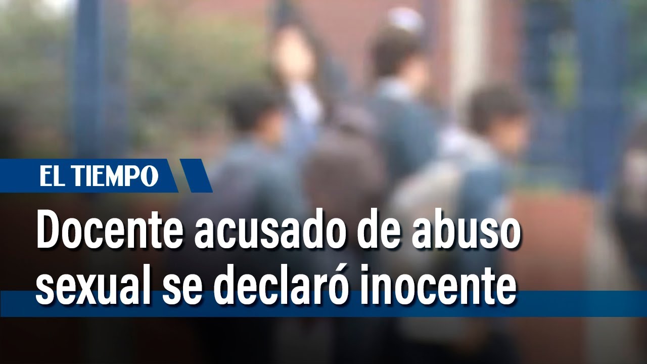 Profesor acusado de abuso sexual a 10 menores se declaró inocente | El ...
