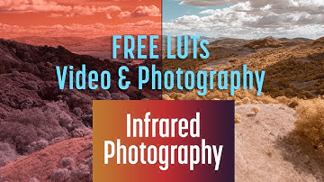 LUTs for Infrared Video and Photography