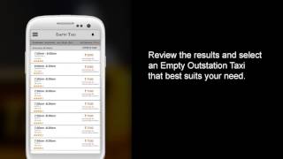 Steps to book an Empty Taxi from TaxiOnMobile App screenshot 4