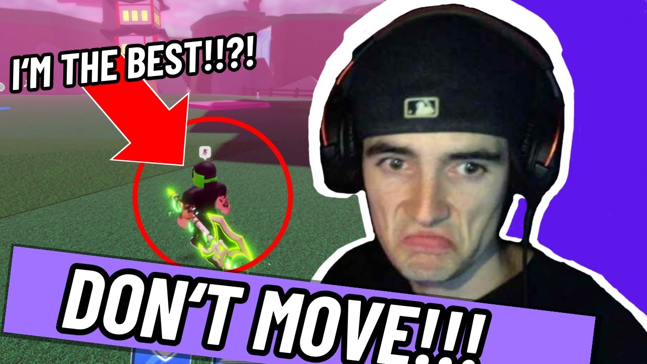 BEATING BLADEBALL WITHOUT MOVING!!!!
