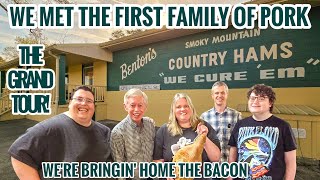 MAKING A TON AND A HALF OF BACON A DAY AT THE WORLD FAMOUS BENTONS BACON IN TENNESSEE! FULL TOUR!