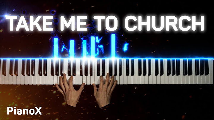 Take Me to Church Piano version - Piano performance video thumbnail