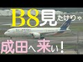 【成田空港】成田も今じゃ”B8銀座”!新進気鋭のハイテク機ボーイング787を成田で徹底的に出迎えてみた(前編)