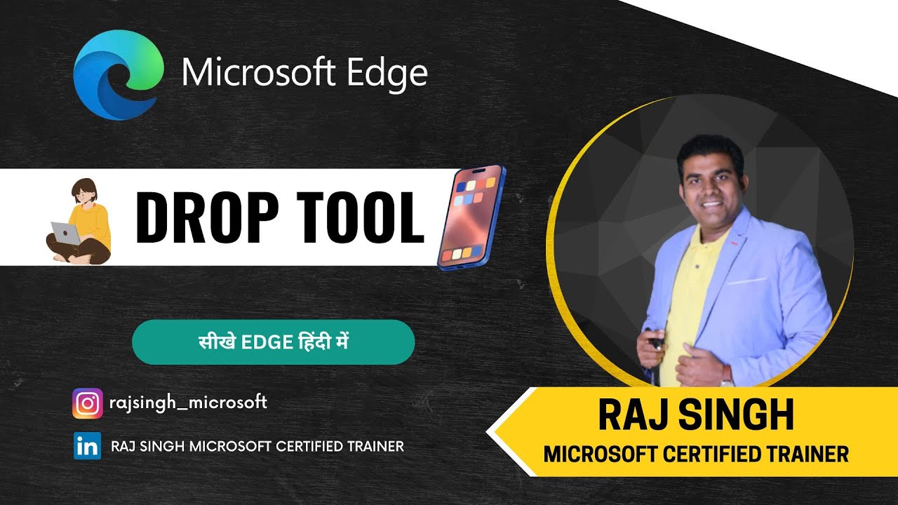 Raj Singh’s Guide: Navigating with the Edge Drop Tool - YouTube