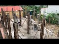 Construction Of Concrete Beams And Columns And Brick Walls Dividing Rooms To Make The House Sturdy