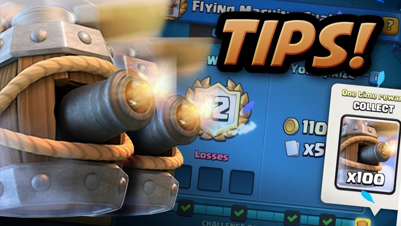 12 WIN FLYING MACHINE DRAFT CHALLENGE! CLASH ROYALE