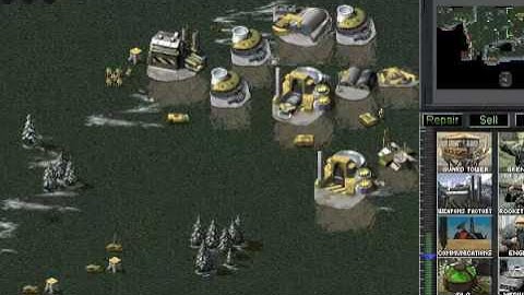 C&C Tiberian Dawn Walkthrough Part 6 - GDI Mission 9