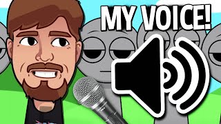 SPRUNKI MR BEAST BUT WITH MY VOICE 😂