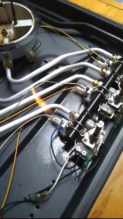 Kebocoran gas pada mesin kompor tanam