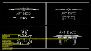50 Art Deco Title | After Effects Template | VideoHive 21744727