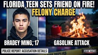 Florida Teen Faces Felony Charges After Horrific Gasoline Attack on Friend