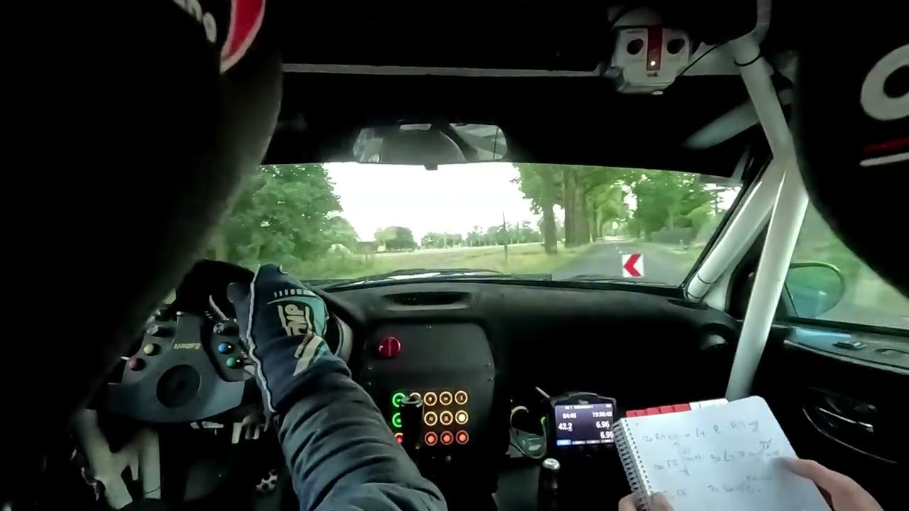 ONBOARD HELLENDOORN RALLY 2025 KP1 Hellendoorn 1
