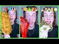 ASMR MUKBANG | Spicy Challenge Compilation (Fire noodles, fried chicken, enoki mushroom, korean eat)