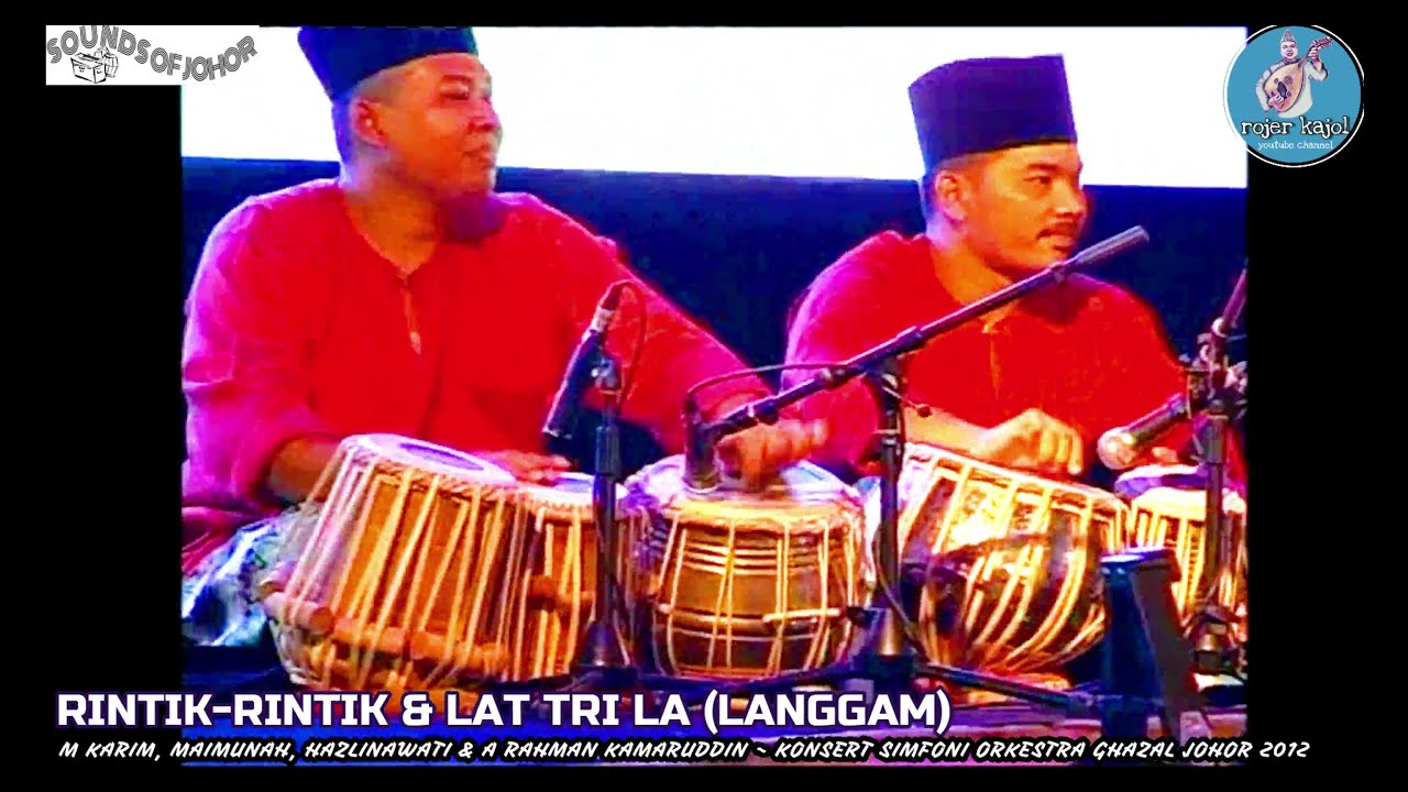 RINTIK-RINTIK HUJAN \u0026 LAT TRI LA - Sound Of Johor: EP 51 ~ Konsert Simfoni Ghazal Johor 2012.