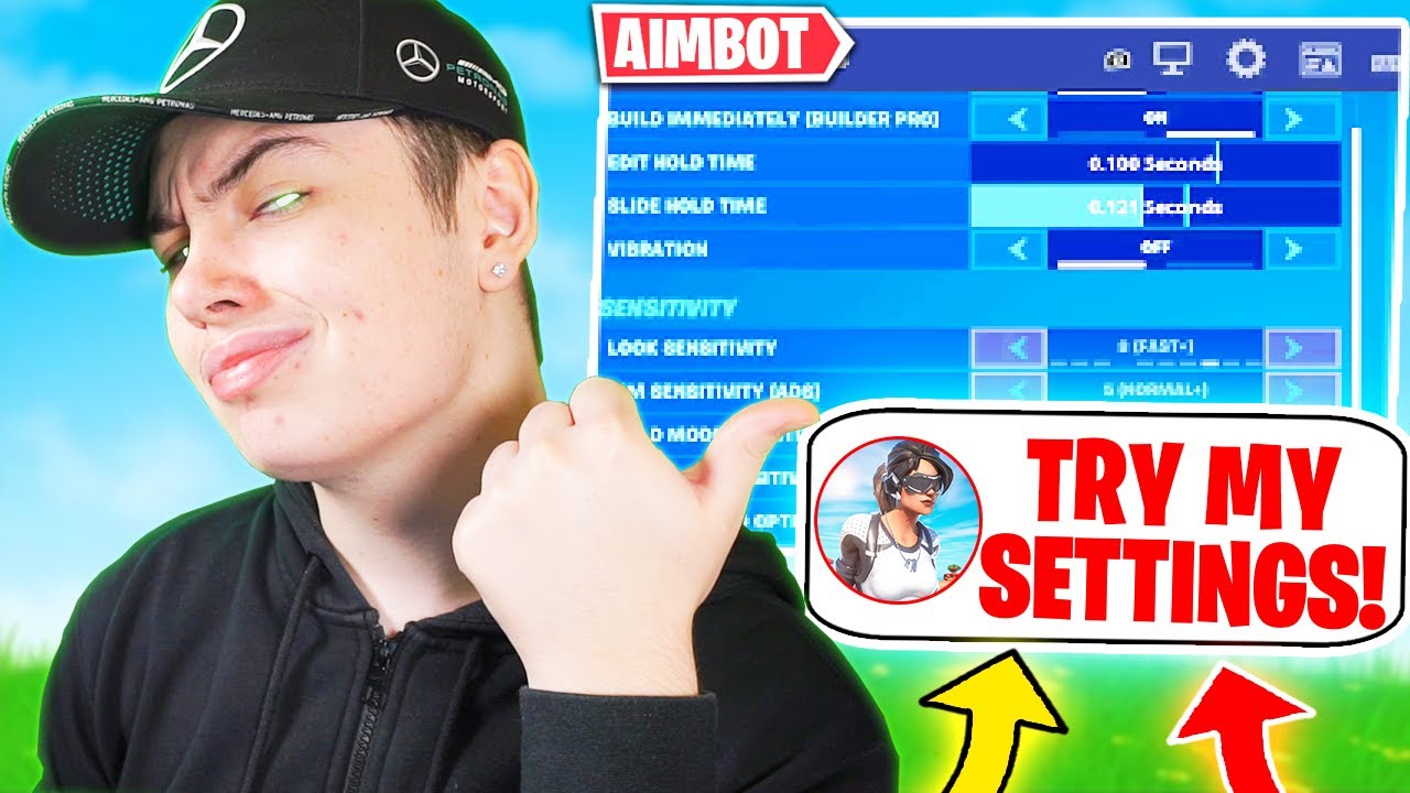 The SECRET to AIMBOT is Easier than you'd think.. (OG Fortnite