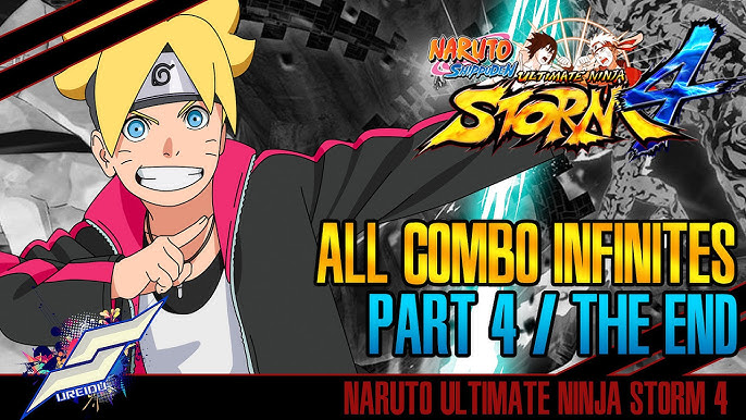 Naruto: Ultimate Ninja Storm 4, ALL INFINITE COMBOS TUTORIAL