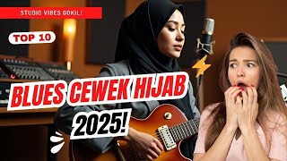 Gitar Blues Ala Cewek Hijab Indonesia – Studio Session Keren 2025!