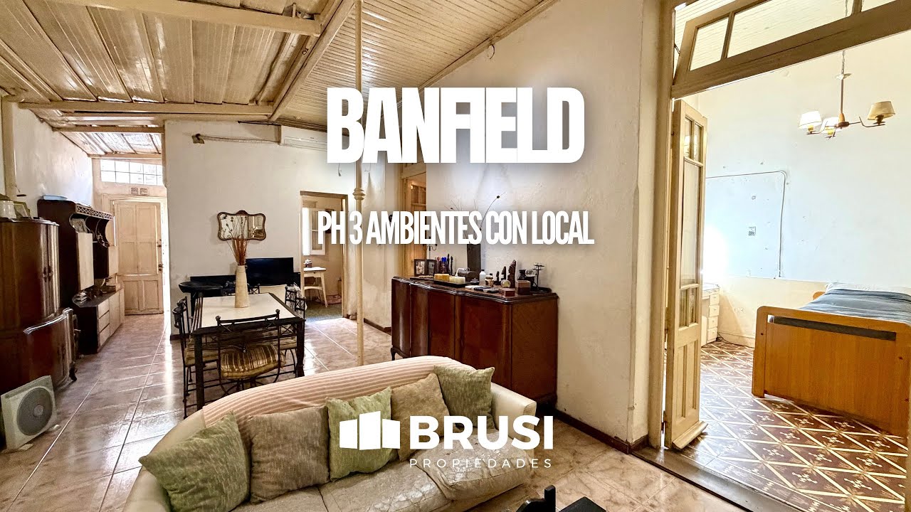 VENTA PH 3 AMBIENTES CON LOCAL EN BANFIELD