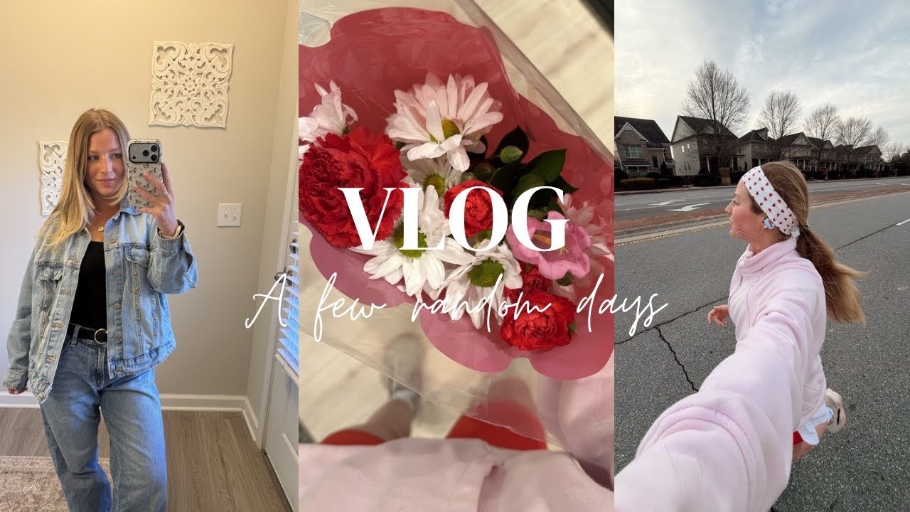 VLOG: home organization, Valentine’s Day, race day & more!
