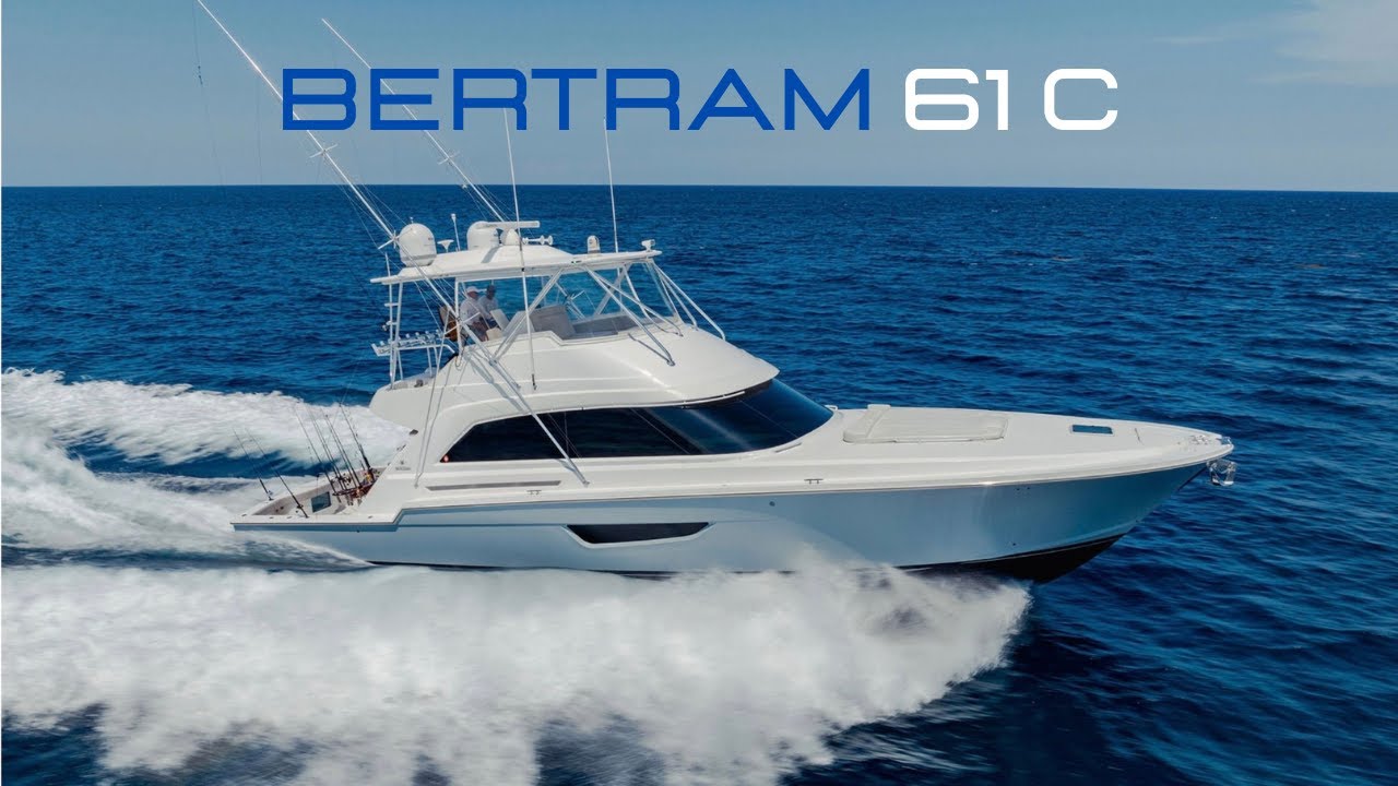 USED BERTRAM | Bertram 61C — Modern Evolution of an Offshore Icon - YouTube