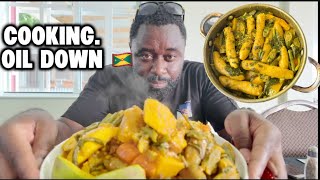 We Cooked The Most Authentic OILDOWN, Grenada Style 🇬🇩