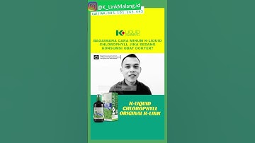 Tips Meminum Klorofil K-Link Bersamaan dengan Obat Dokter: Cara yang Aman dan Efektif | K-LinkMalang