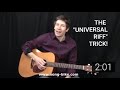 The universal riff trick   add it to your chords now