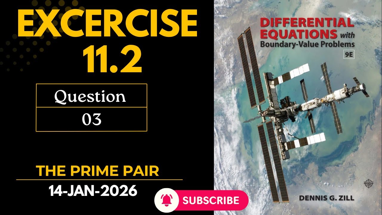 Ex(11.2) || Question 3 || Fourier series 