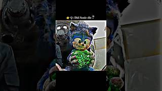 Did Sonic die #sonic #edit #sonicthehedgehog #sonic2 #shorts #sonic3 #sonicmovie #trending #viral