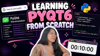 tar0bunny Tries PyQt6: Countdown Timer Build