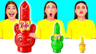 Küçük, Orta ve Büyük Tabak Meydan Okumasi | Mutfakta Komik Durumlar GoFun Challenge
