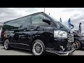 (4K)ローウェン 200系 ハイエースカスタム ROWEN TOYOTA 200 HIACE modified - カスタマイズカーニバル 2019